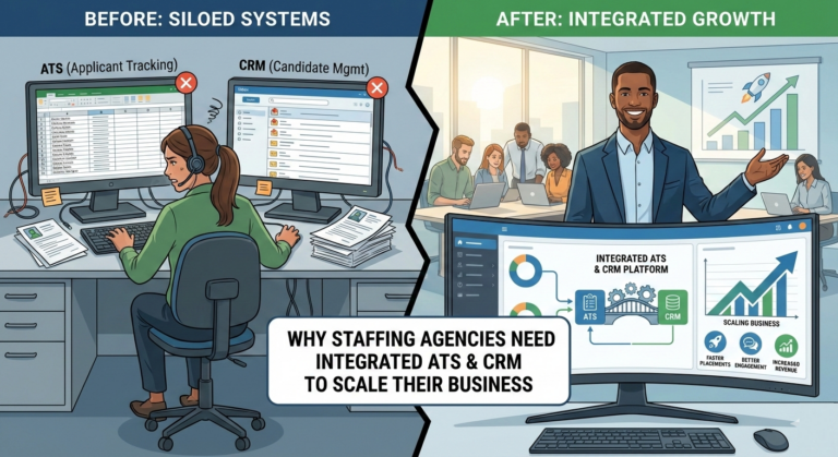 Why Staffing Agencies Need Integrated ATS and CRM to Scale Their Business